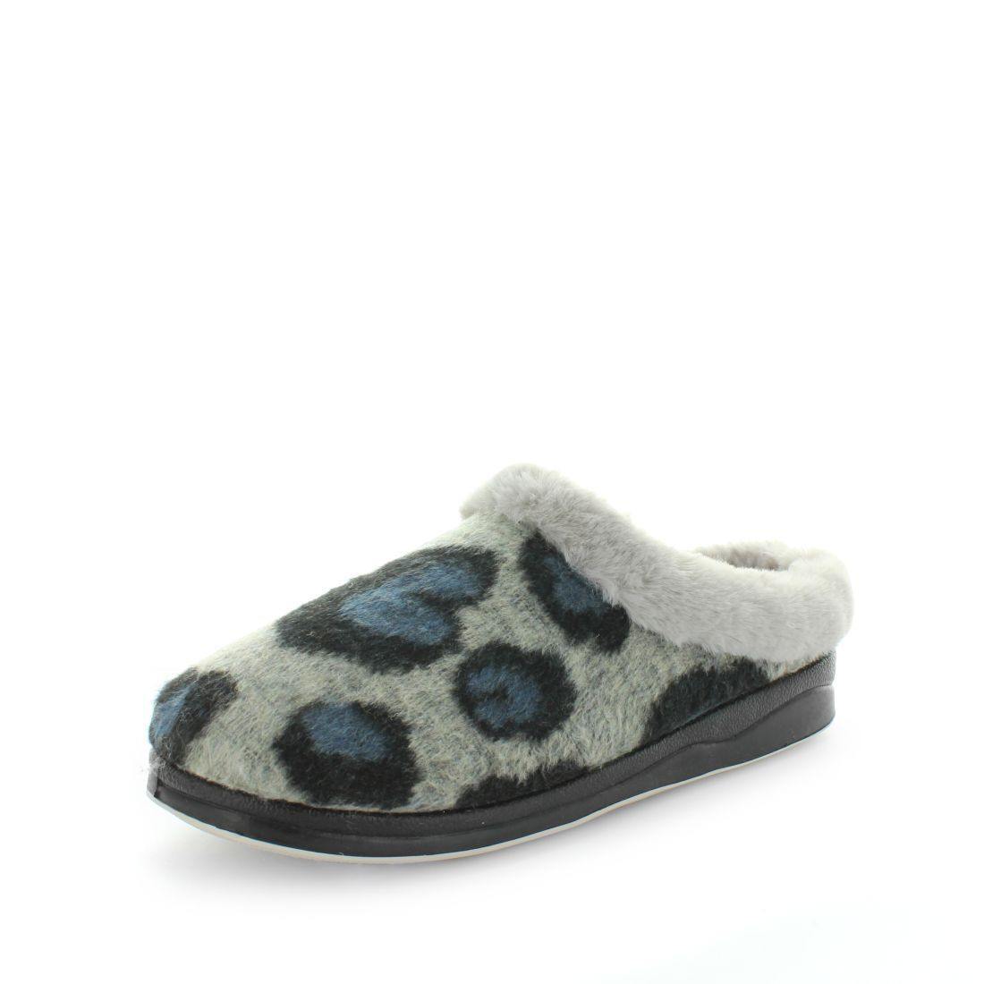 V717-PENDY-BLUEMULTI-5-187048-00 Panda ENDY Slippers Uggs Blue Multi Shoe 5 - Image 1