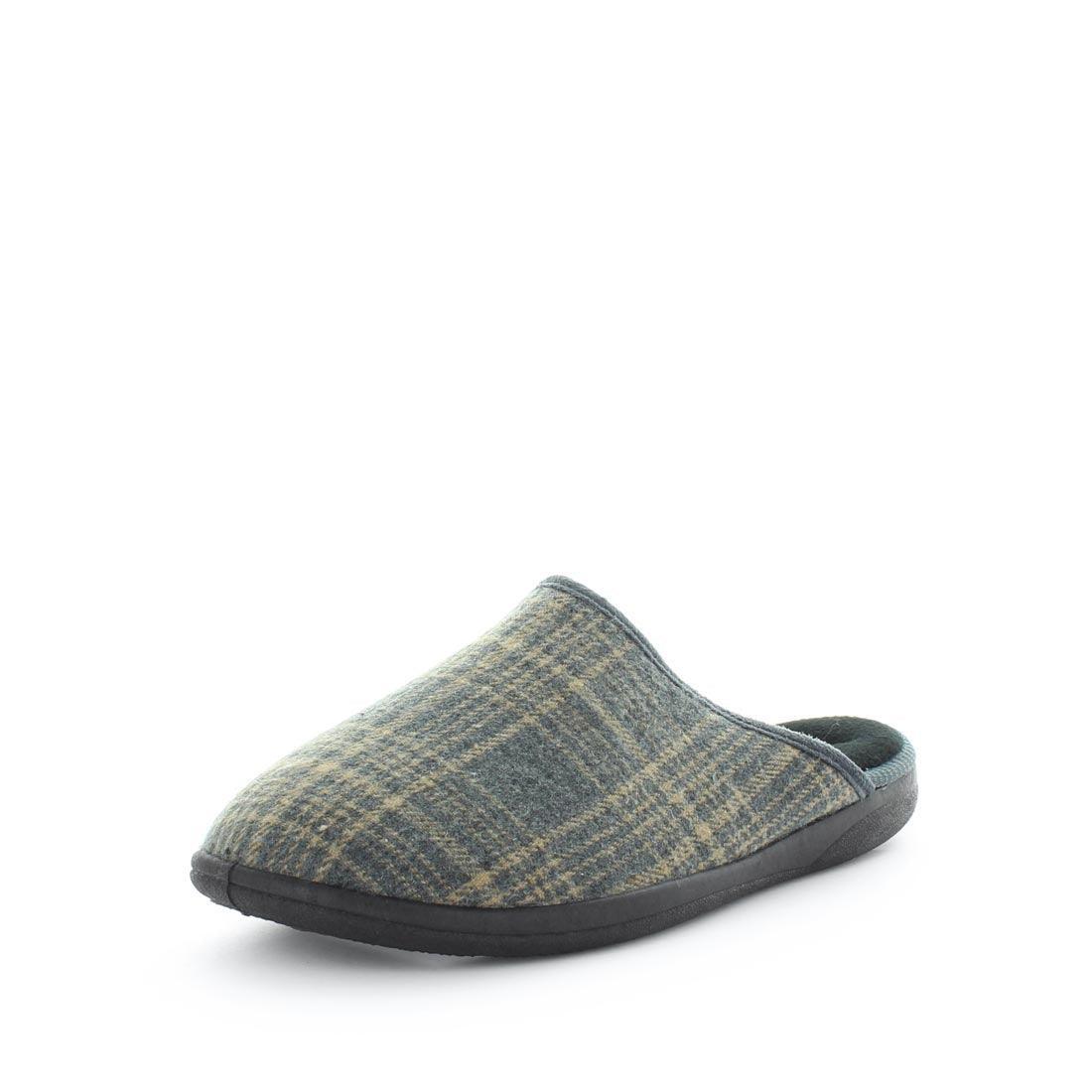 V717-PERROL-GREYCHECK-6-186833-00 Panda PERROL Slippers Uggs Grey Check Shoe 6 - Image 1