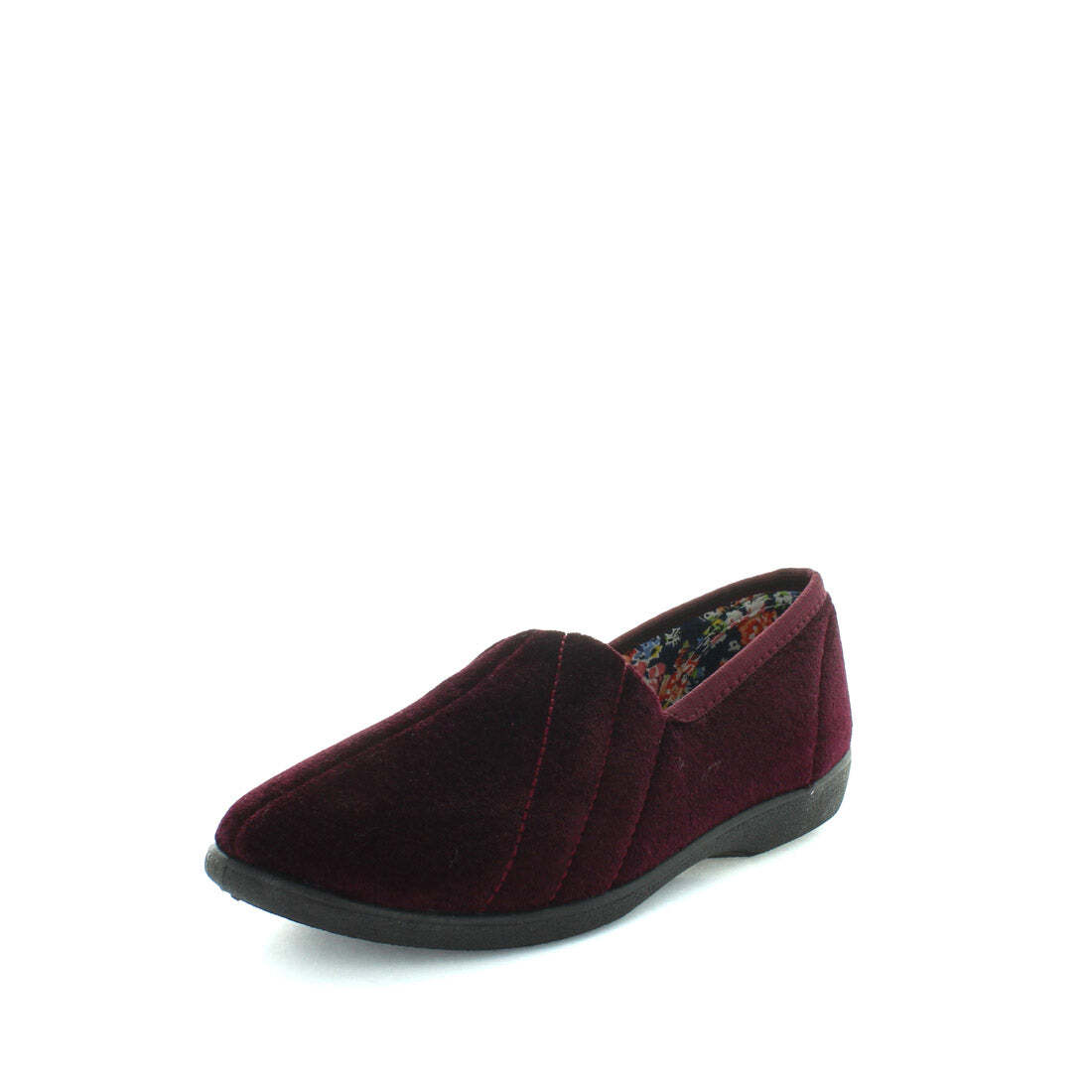 V717-PETHANY-BURGUNDY-5-186788-00 Panda PETHANY Slippers Uggs Burgundy Shoe 5 - Image 1