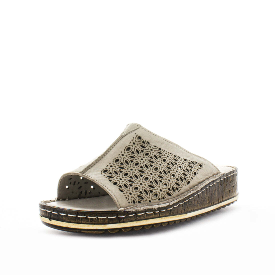 V717-STBAISHA-TAUPE-40-194171-00 SOFT TREAD ALLINO Women's BAISHA Loafers / Slip ons Taupe Shoe 40EU - Image 1