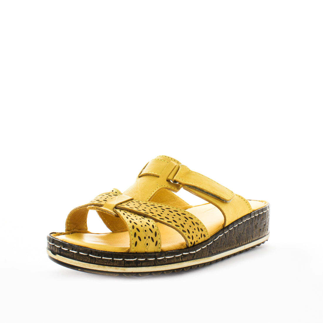 V717-STBANDREA-MUSTARD-40-193059-00 SOFT TREAD ALLINO Women's BANDREA Loafers / Slip ons Mustard Shoe 40EU - Image 1