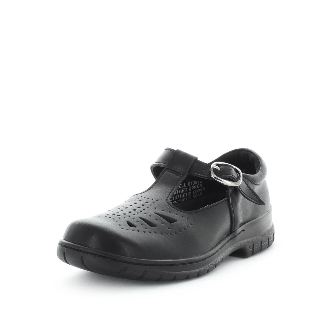 V717-WJARRELL-BLACKSMOOTH-1-193093-00 WILDE SCHOOL Boy's JARRELL School Black Smooth Shoe 1US - Image 1