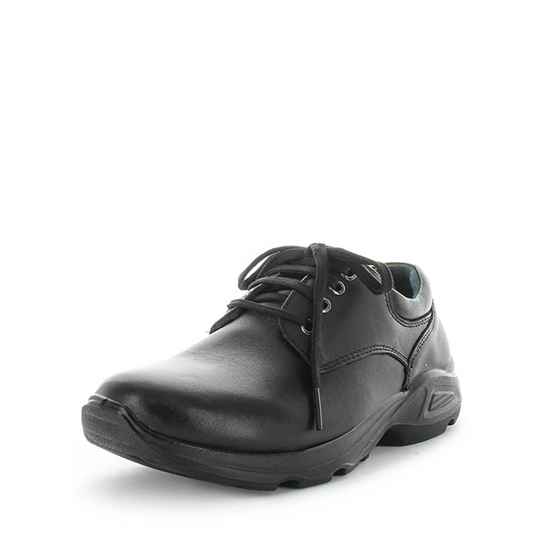 V717-WJORIE-BLACKSMOOTH-2-193649-00 WILDE SCHOOL Girl's JORIE School Black Smooth Shoe 2US - Image 1