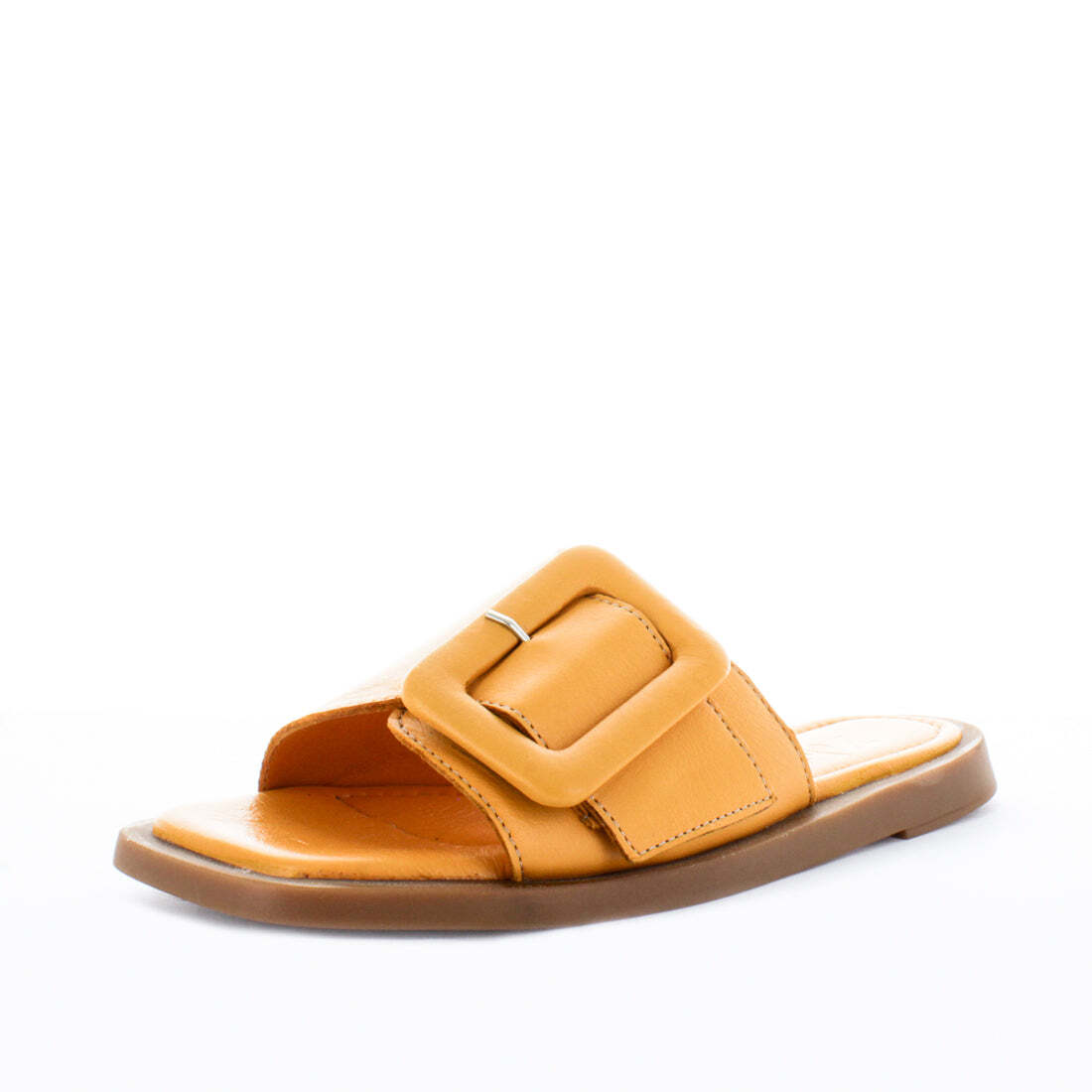V717-ZHURSTEN-MUSTARD-41-194307-00 ZOLA Women's HURSTEN Slides Mustard Shoe 41EU - Image 1
