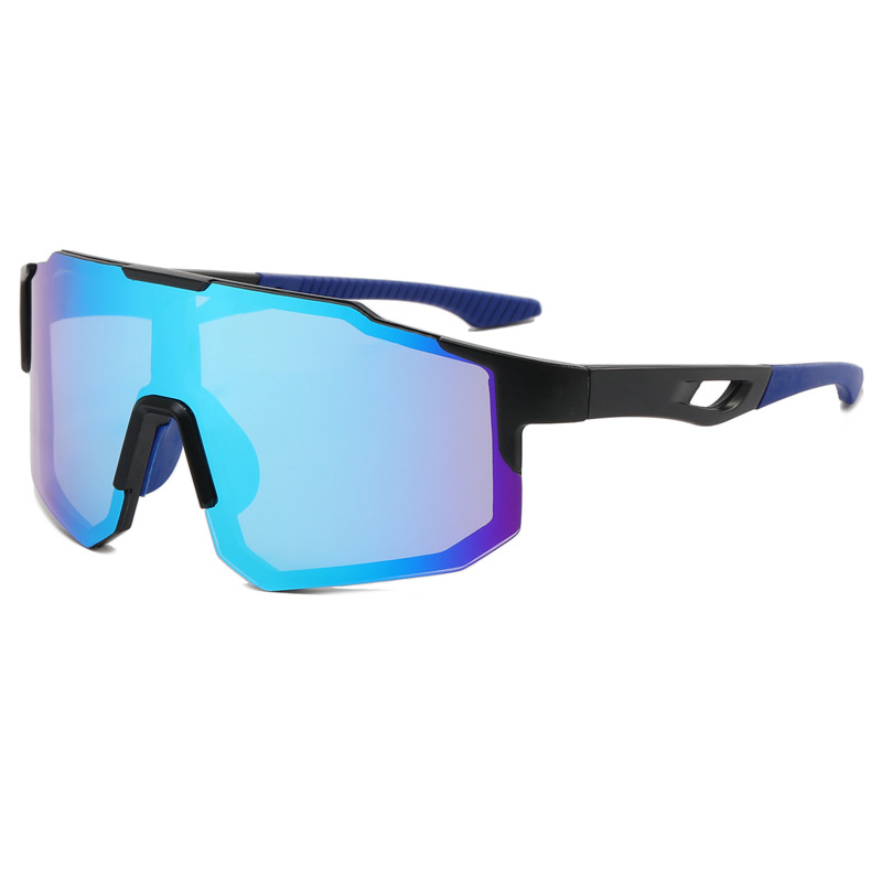 V888-ELOSUNG10612-205670-00 New sports sunglasses men's and women's cycling sunglasses dazzling sunglasses - Image 1