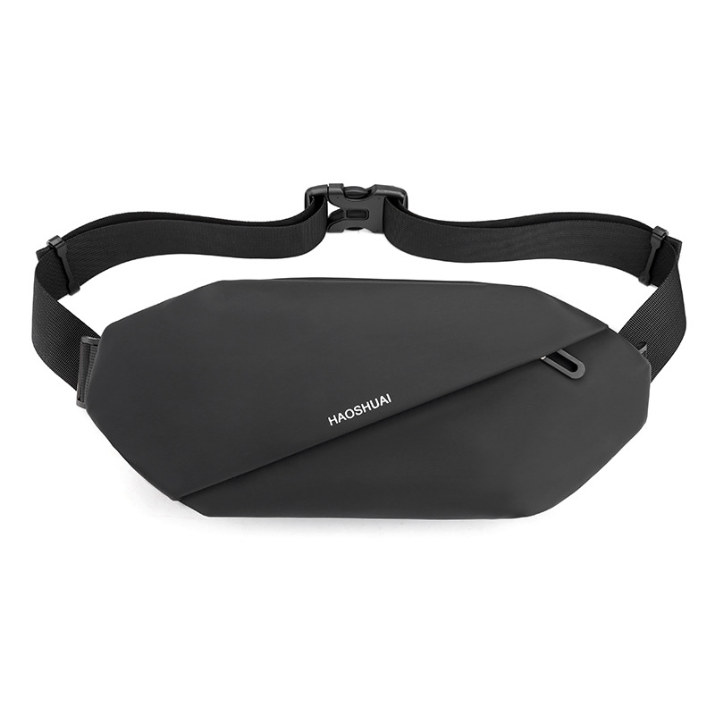 V888-ELOSUNG11031-206413-00 Versatile Crossbody/Fanny Pack for Men - Lightweight and Large Capacity (Black) - Image 1