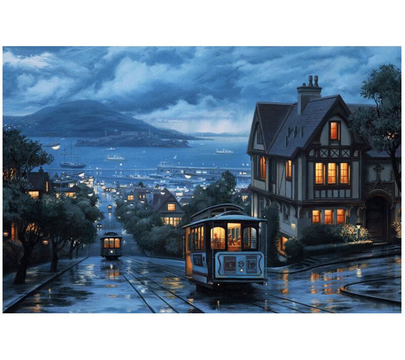 V888-ELOSUNG11175-206979-00 150-Piece Miniature Art Puzzle in Tube - Collectible Portable Puzzle for Art Lovers 10*15cm - Image 1