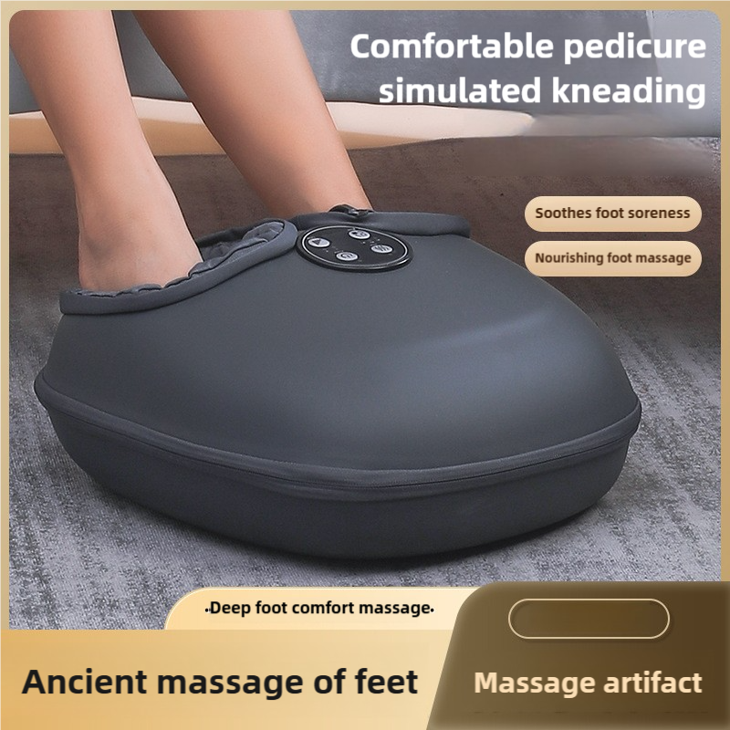 V888-ELOSUNG15615-214485-00 Compact Foot Massager with Heat and Timer - Deep Kneading Therapy - Image 1