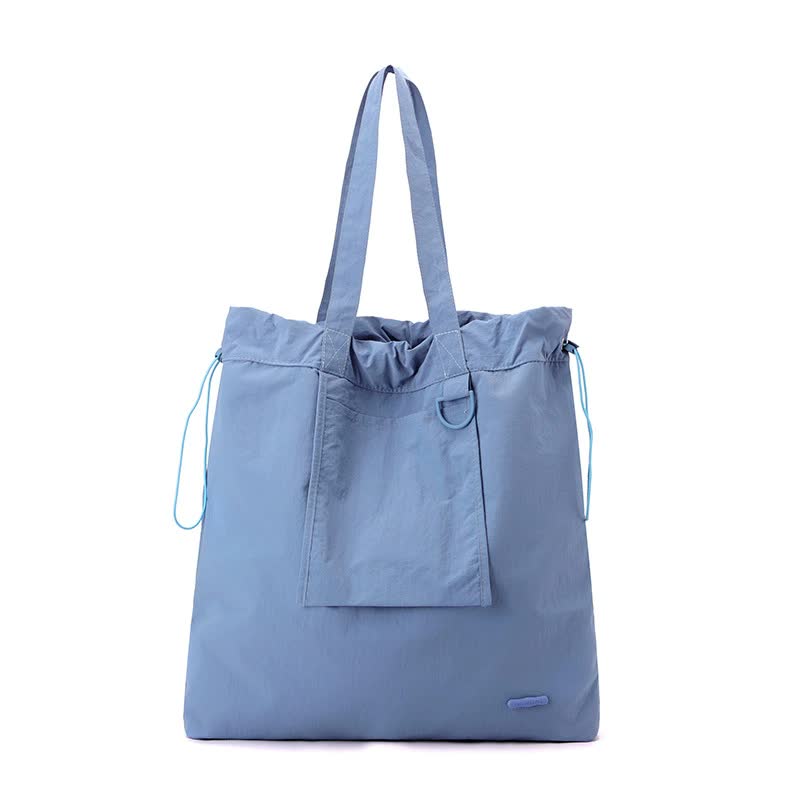 V888-ELOSUNG15800-216231-00 Blue Large Capacity Tote Bag - Lightweight Single Shoulder Bag for Commute, Casual Outings, and Shopping - Image 1