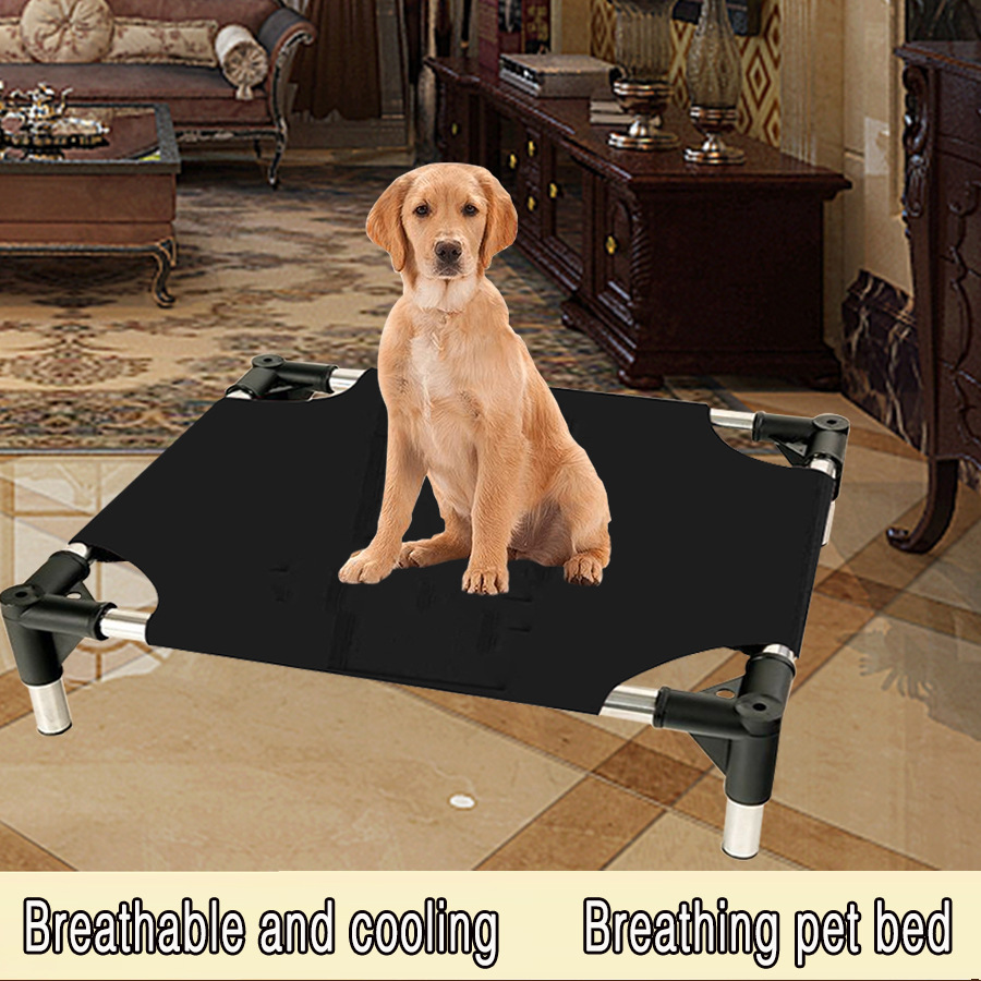 V888-ELOSUNG19176-227221-00 L Breathable and Cooling Elevated Pet Bed - Perfect for Dogs, Provides Comfort and Airflow - Image 1