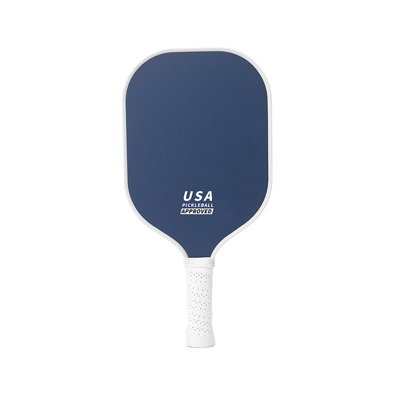 V888-ELOSUNG23635-202504141401-00 Dark Blue Fiberglass Pickleball Paddle - Lightweight 215g with Anti-Slip TPU Grip for Outdoor Sports - Image 1