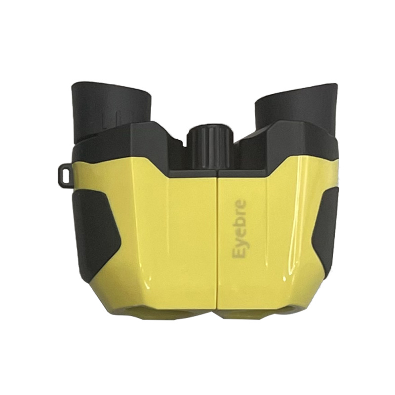 V888-ELOSUNG24180-202503251546-00 Yellow (Glossy) 10x22 Kids Binoculars - Multi-Color Compact High-Definition Telescope for Outdoor Adventures & Concerts - Image 1