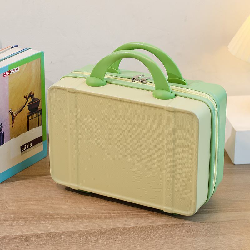 V888-ELOSUNG25059-202504141807-00 Personalized stylish and lightweight Pink and green mini suitcase for short trips - Image 1