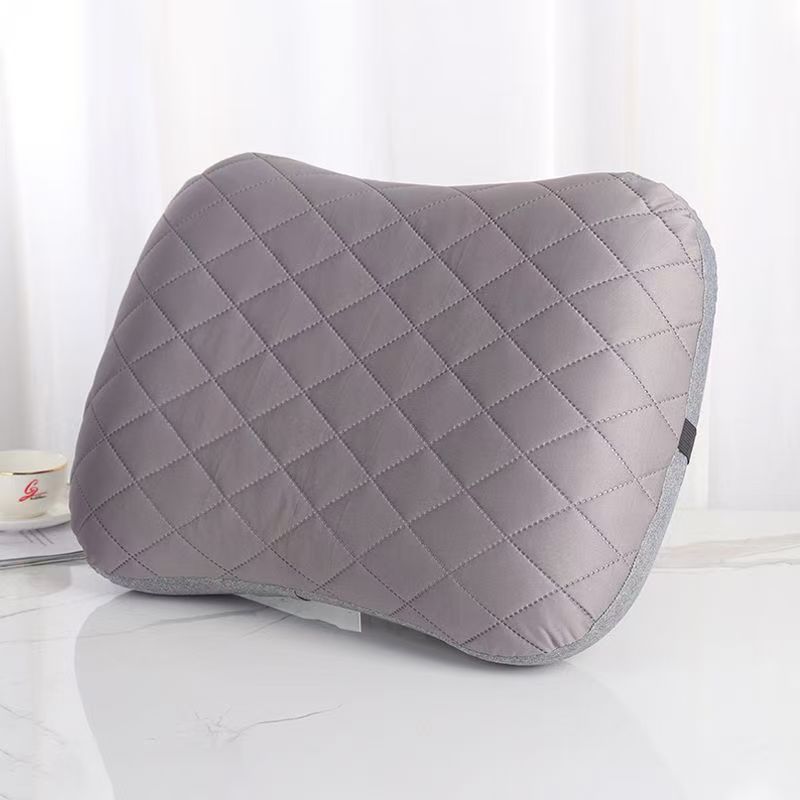 V888-ELOSUNG25189-202504171642-00 Inflatable Camping Pillow - Lightweight 46x32x12cm Travel Pillow 180g in Grey - Image 1