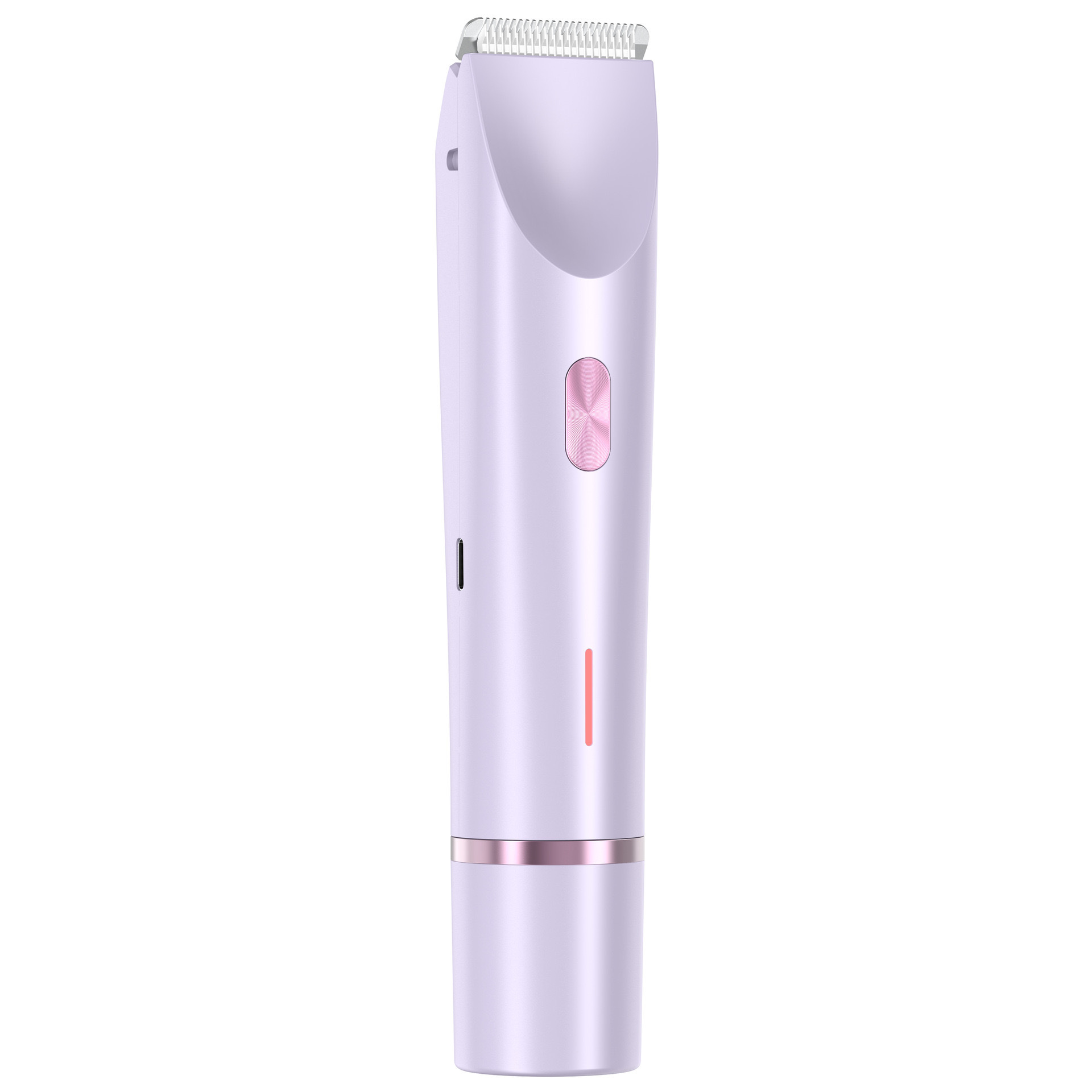 V888-ELOSUNG25680-202505081711-00 2-in-1 Ladies Electric Shaver & Trimmer - IPX7 Waterproof, USB-C Rechargeable, Dual Head Design(Purple) - Image 1