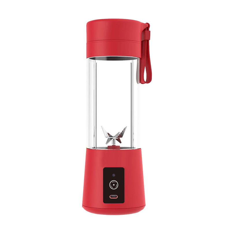 V888-ELOSUNG26156-202504171812-00 Red Portable Blender USB Rechargeable - Personal Size Smoothie Maker On The Go - Image 1