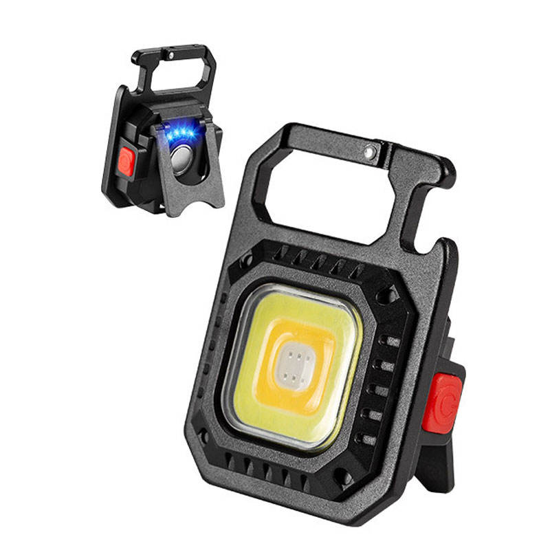 V888-ELOSUNG26591-202505081737-00 2 pcs Rectangle Mini flashlight for outdoor and self-defense use - Image 1