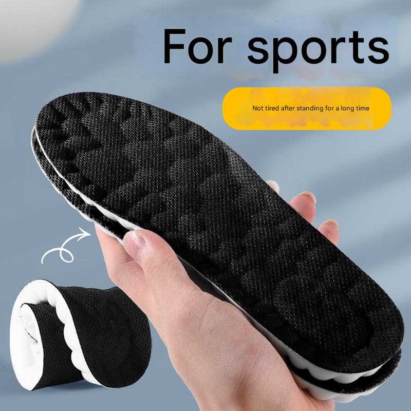 V888-ELOSUNG26952-202505191410-00 Black 5 pcs 4D Cloud Technology Shoe Inserts - High Rebound, Super Soft, Breathable, Athletic Support (size : 43-44/275mm) - Image 1