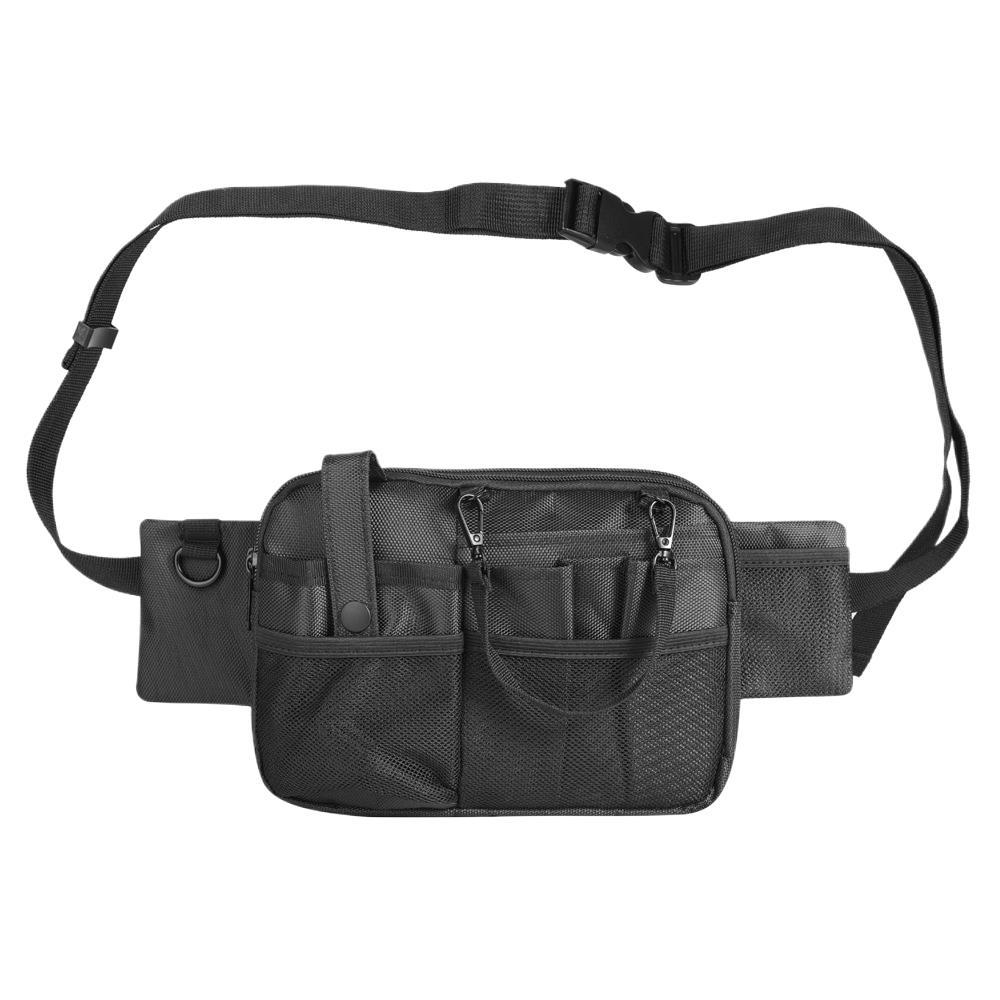 V888-ELOSUNG27642-202505151715-00 Black Nurse Utility Belt Bag - Multi-Pocket Medical Organizer Waist Pack for Tools & Essentials - Image 1