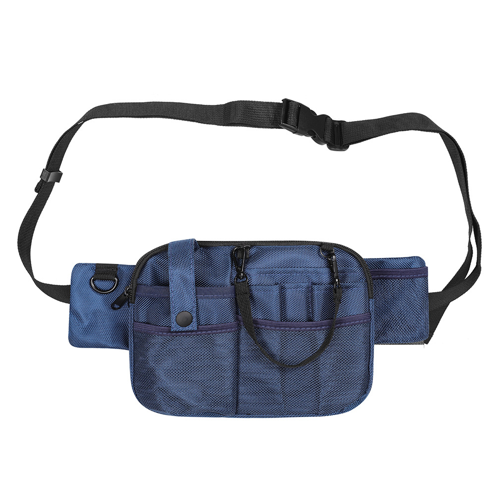V888-ELOSUNG27645-202505151715-00 Dark Blue Nurse Utility Belt Bag - Multi-Pocket Medical Organizer Waist Pack for Tools & Essentials - Image 1