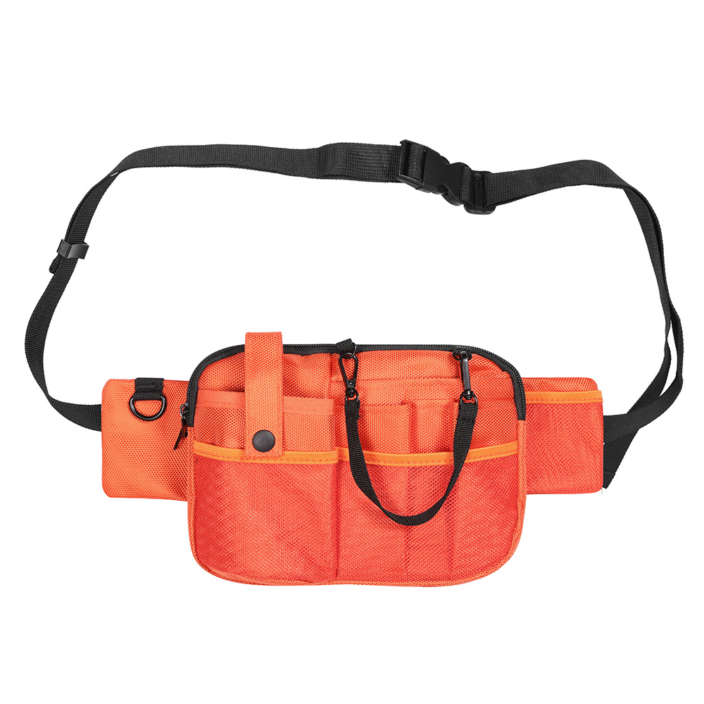 V888-ELOSUNG27646-202505151715-00 Orange Nurse Utility Belt Bag - Multi-Pocket Medical Organizer Waist Pack for Tools & Essentials - Image 1