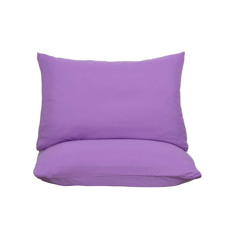 V888-ELOSUNG27798-202505191422-00 Purple Ultra Soft Brushed Waterproof Pillow Protectors (Set of 2) - 50x70cm, Stain & Spill Guard for Bed Pillows(Note: pillow core not included) - Image 1