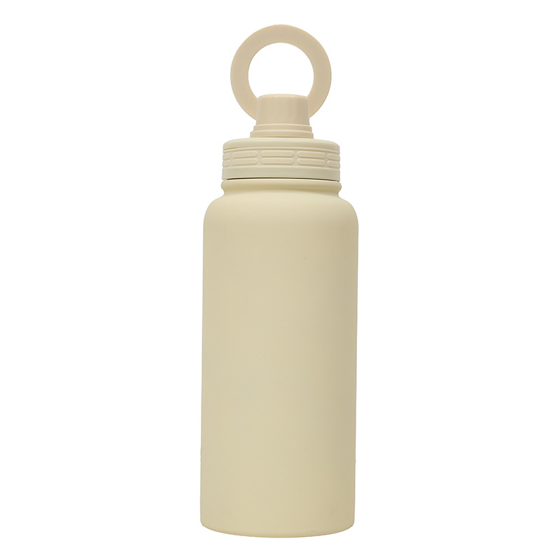 V888-ELOSUNG28187-202504281620-00 Yellow Premium 35oz Stainless Steel Insulated Sports Bottle with Magnetic Phone Holder Lid - Image 1