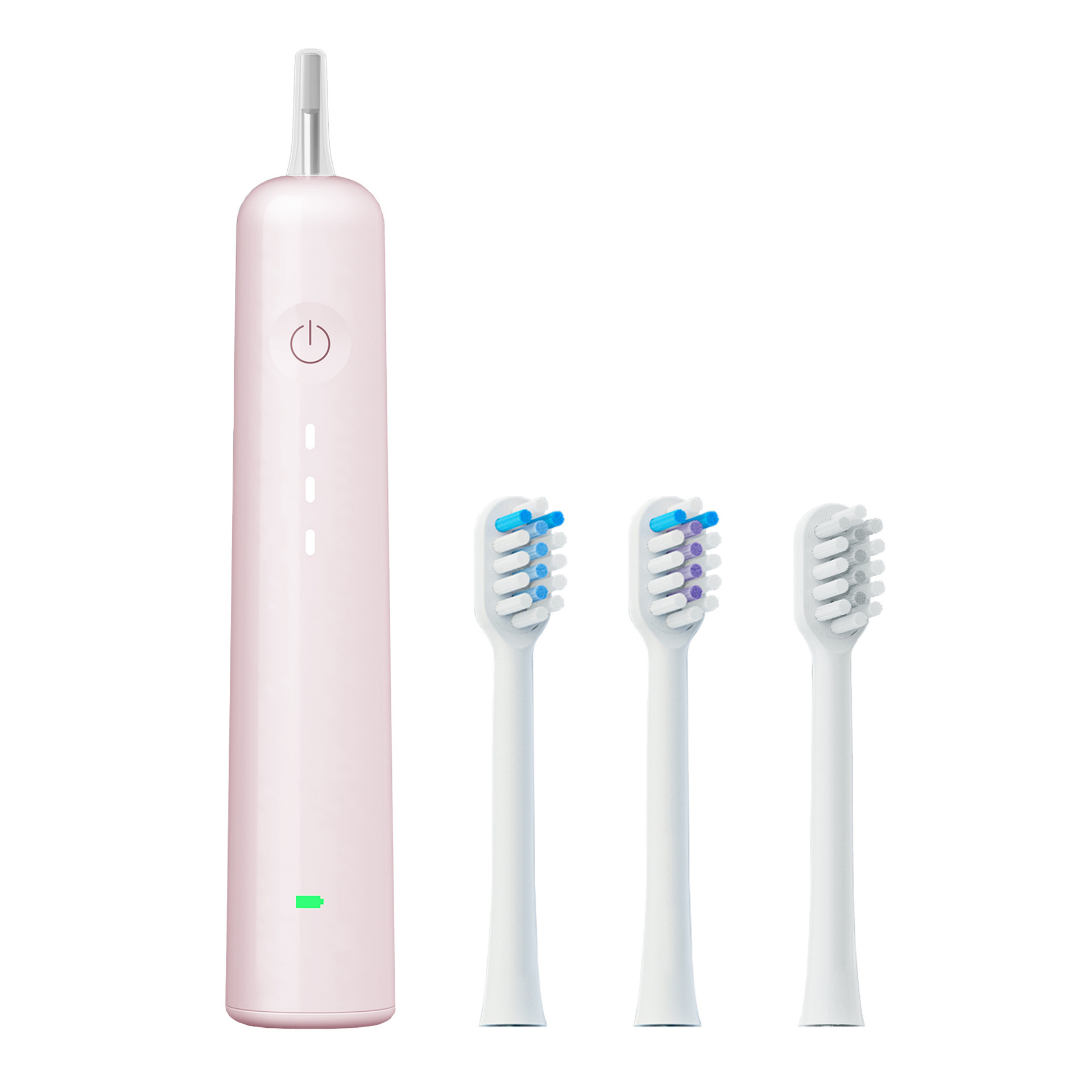 V888-ELOSUNG29329-202505281106-00 Electric Toothbrush with Ultra-Soft Gum Guard Brush Heads - IPX7 Waterproof, Ergonomic Design(pink) - Image 1