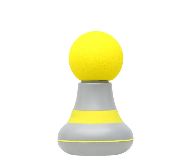 V888-ELOSUNG29462-202506041653-00 Mini Electric Fascia Massage Gun - Portable Deep Tissue Percussion Massager with Quiet Motor(Yellow) - Image 1