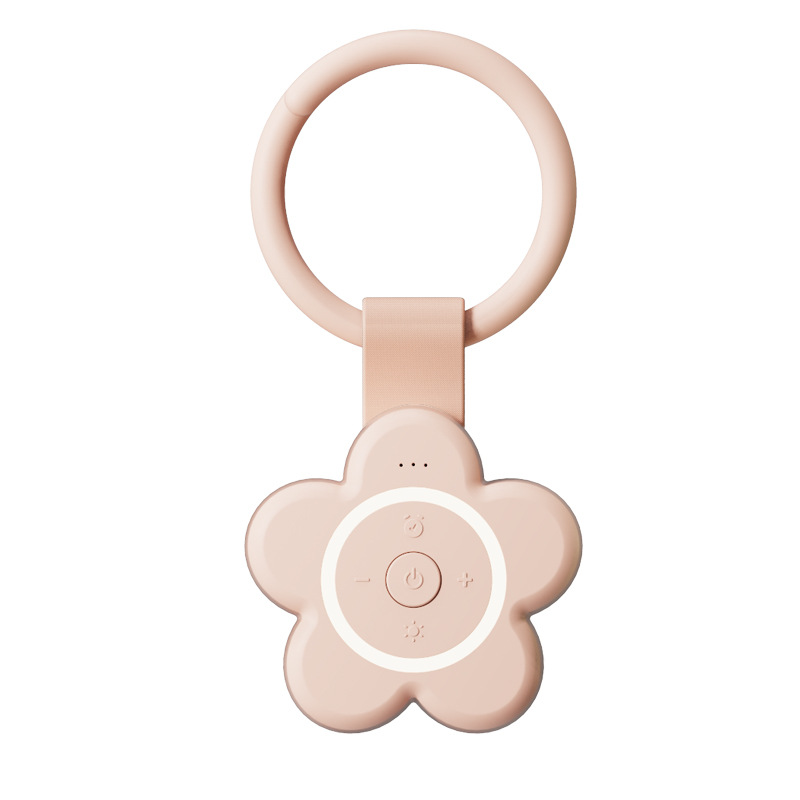 V888-ELOSUNG29637-202506091246-00 Portable White Noise Sleep Aid & Night Light - Soothing Sounds(Pink) - Image 1