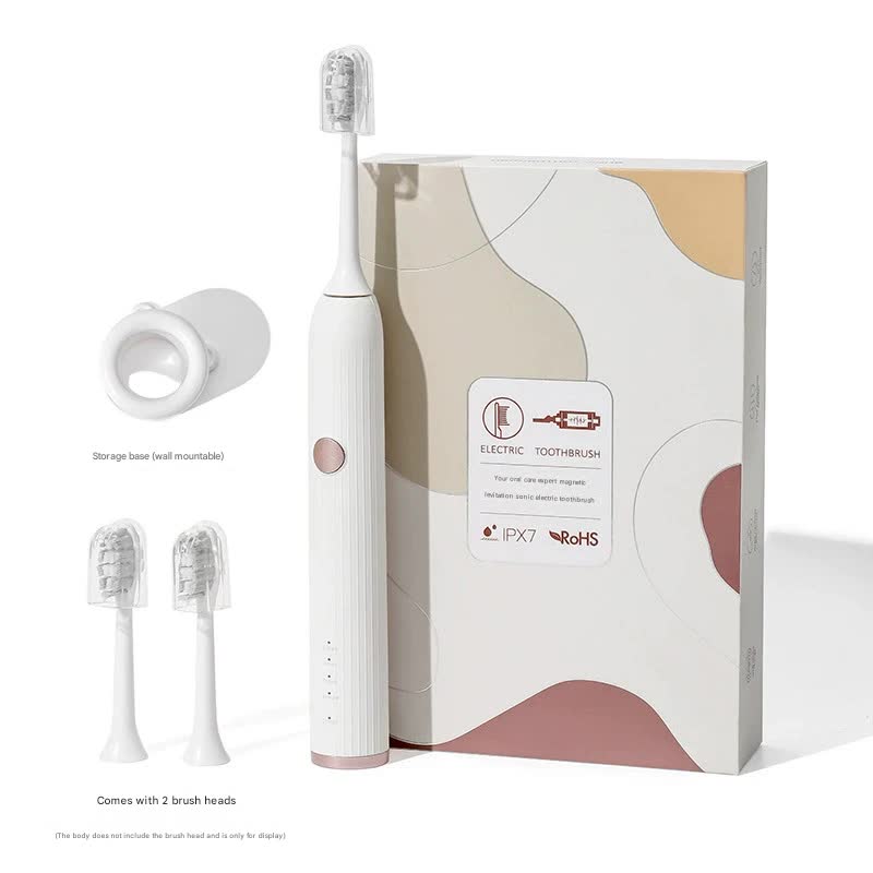 V888-ELOSUNG29691-202506111518-00 Advanced Sonic Electric Toothbrush - 8 Modes, Long Battery Life (300 Days Standby), Gentle & Effective Cleaning(Milk tea white) - Image 1