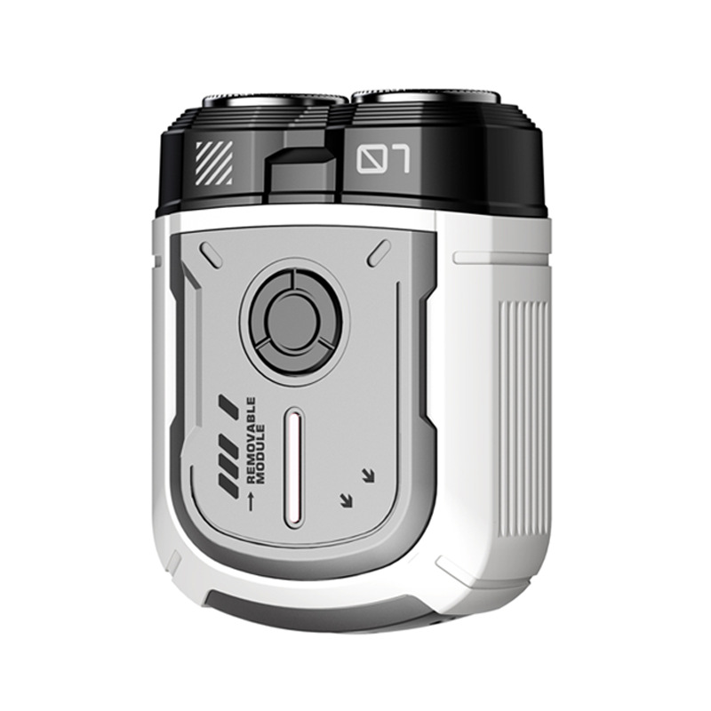 V888-ELOSUNG29764-202506190647-00 K002 Mini Electric Shaver - 3D Floating Head, IPX7 Waterproof, Type-C Charging, 70 Min Runtime Product Description(white) - Image 1