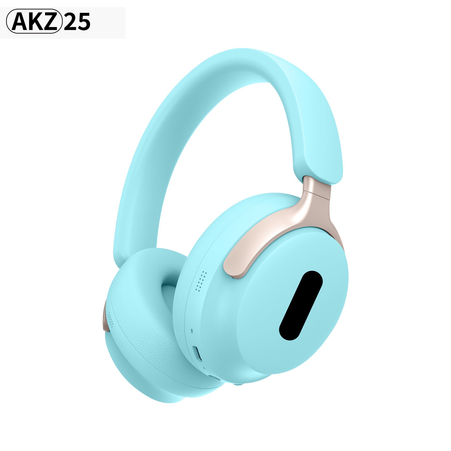 V888-ELOSUNG29771-202506190616-00 AKZ 25 Wireless Over-Ear Headphones - Bluetooth 5.3, Hi-Fi Audio, Noise-Isolating, Long Battery Life(blue) - Image 1