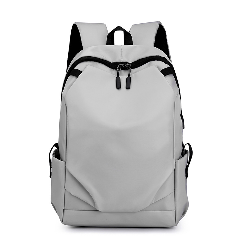 V888-ELOSUNG32153-202505301130-00 Grey Modern Anti-Theft Laptop Backpack with USB Charging Port - Water-Repellent Travel & Business Bag for 15.6 Inch Laptops - Image 1