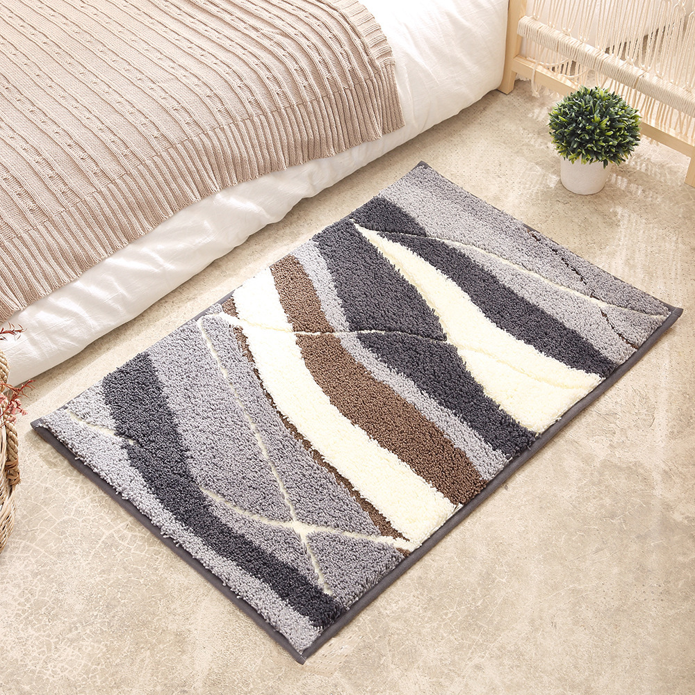 V888-ELOSUNG33542-202506301010-00 Bathroom Mat - Super Absorbent Non-Slip Rug (40x60cm), Toilet Floor Mat for Bathroom/Bedroom/Entryway - Image 1