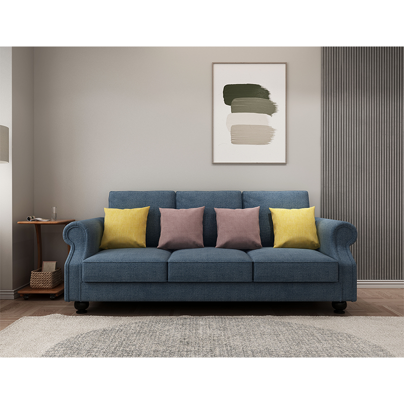 V912-22NVDL014-204681-00 The Cozy Cloud 3-Seater Sofa - Image 1