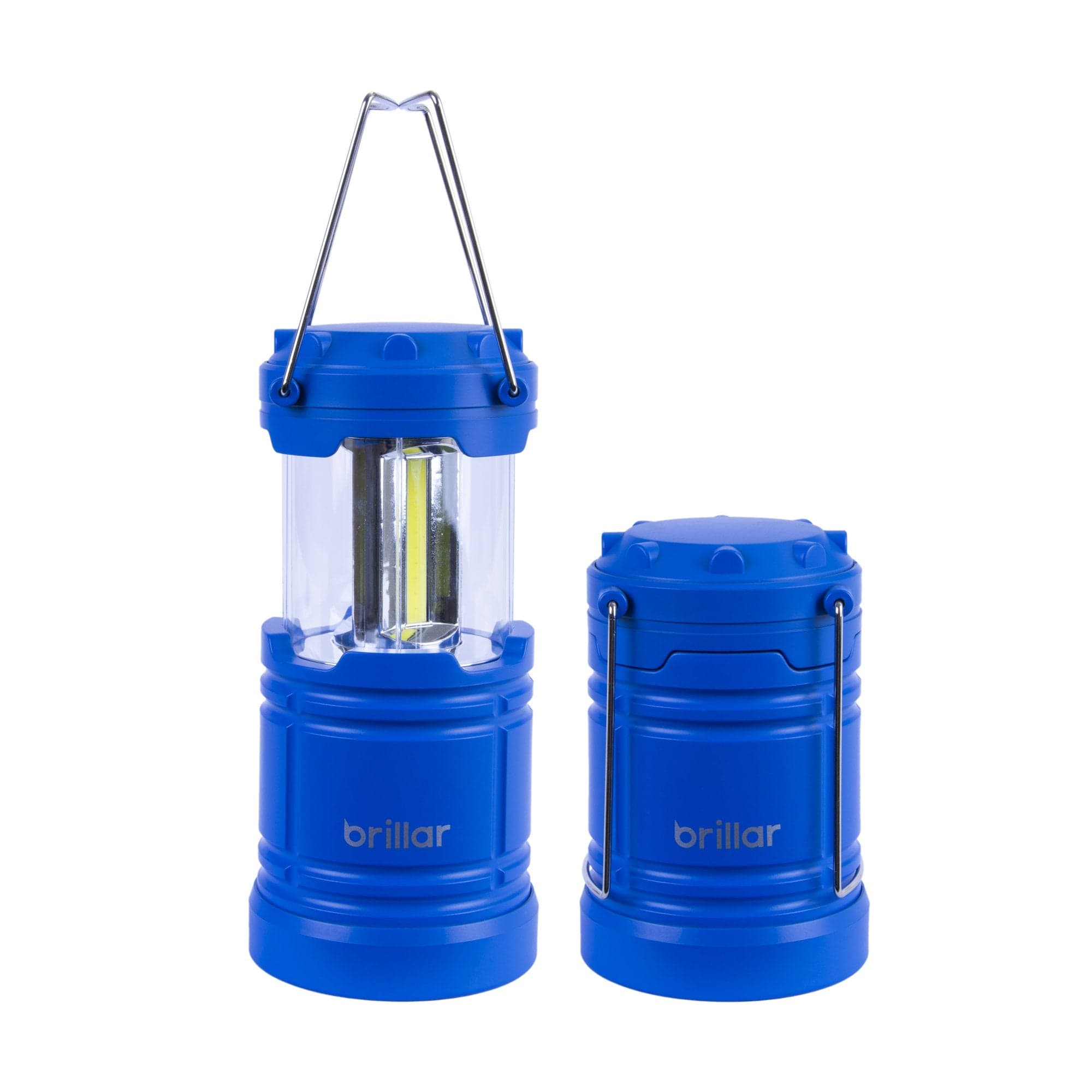 V915-BR0028-BL-204072-00 Brillar Pop-up Lantern - Blue - Image 1