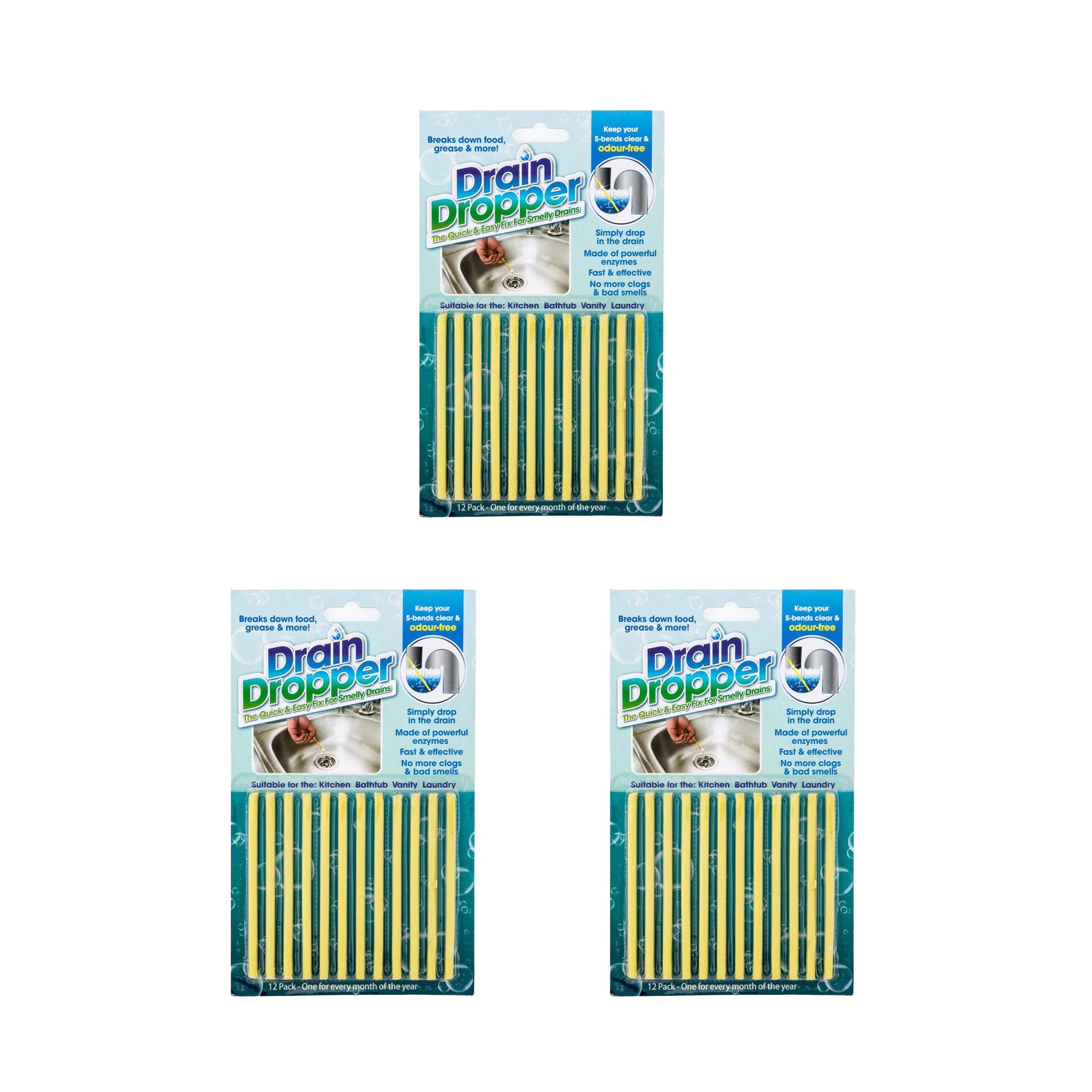 V915-CL0033X3-203612-00 36 pcs Drain Dropper Stick - Image 1