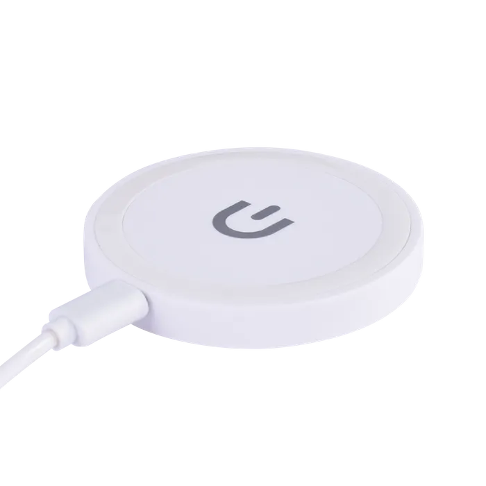 V915-EL0091-203589-00 PLUGD 15W USB-C Qi Wireless Charging Pad for iPhone & Android Phones - Image 1