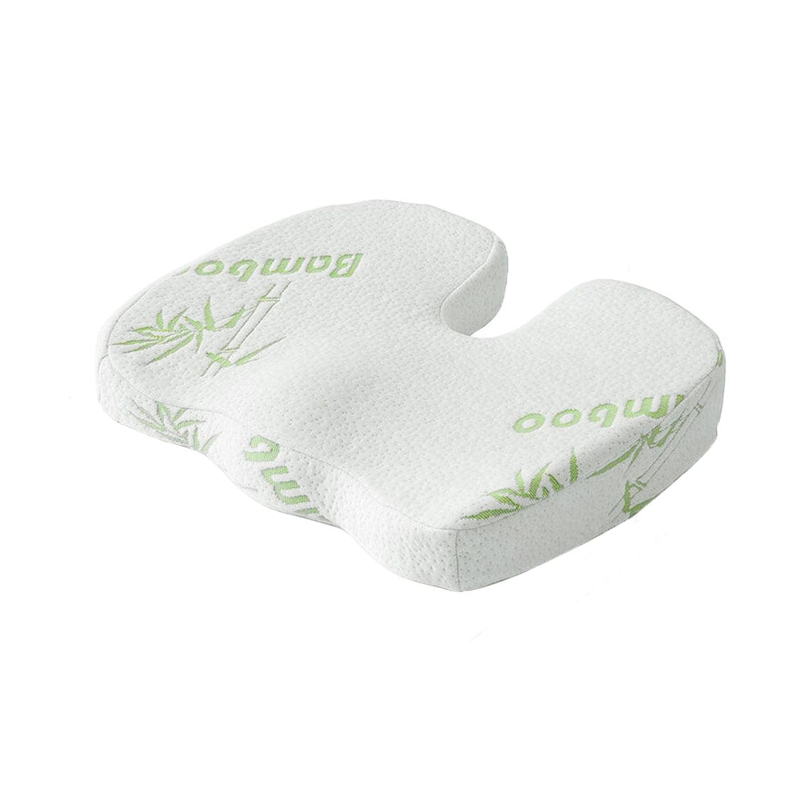 V915-MB0001-204007-00 Memory Foam Seat Cushion with Bamboo Cover - Image 1