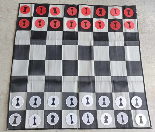 V941-3MX3MGAZEBO-211308-00 3m x 3m Gazebo mat with game pieces - Image 1