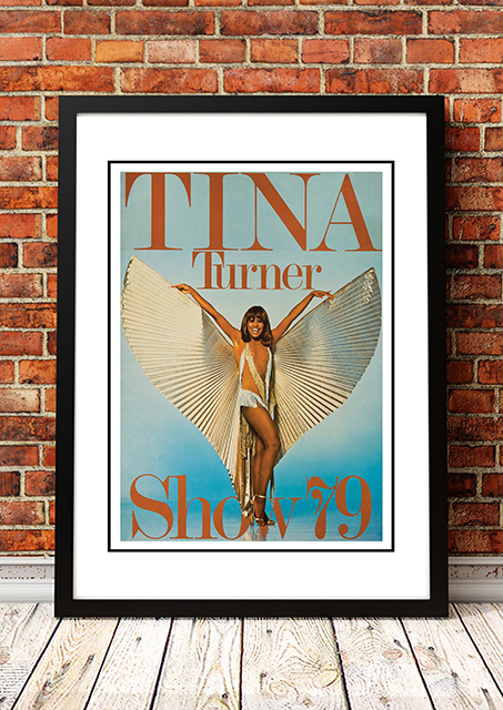 V967-SS0477-A2-202504150940-00 Tina Turner ‘Wild Lady of Rock’ World Tour Poster 1979 - Framed A2 - Image 1