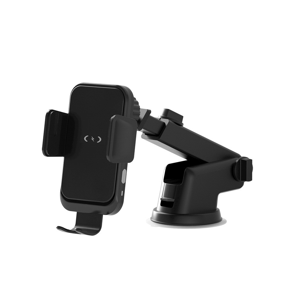 WC-A-001-BK-65367-00 Devanti Wireless Car Charger Fast Charging Car Mount Vent Suction cup - Image 1