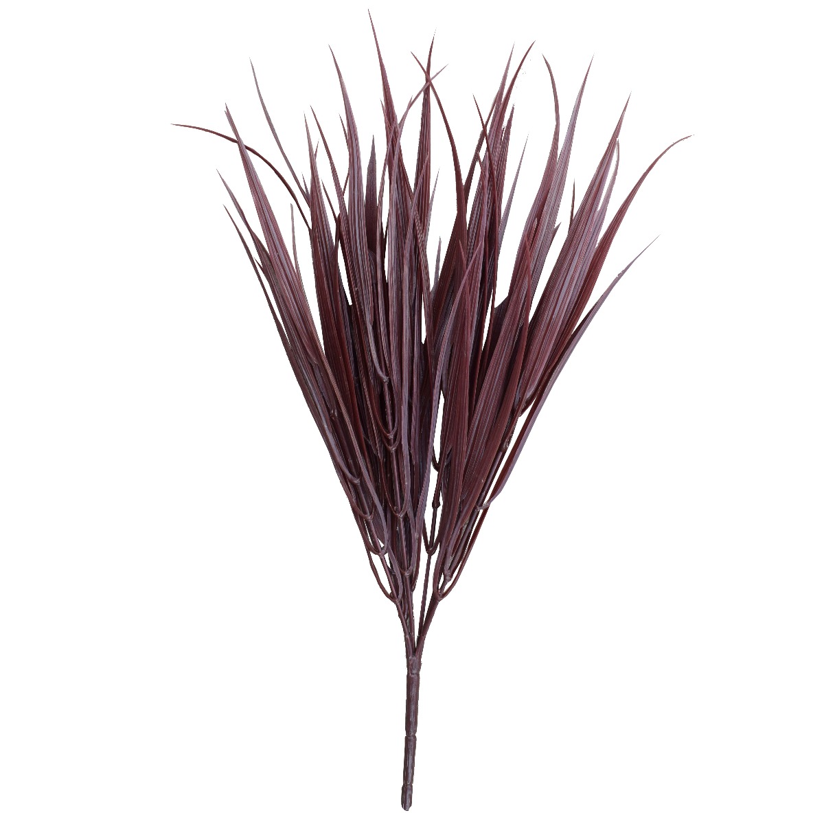 dsc_0272-min_1__3 Dark Red Artificial Grass Stem 35cm Long UV Resistant - Image 1