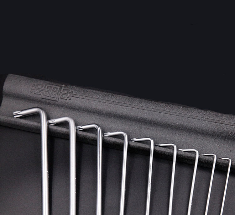 front_4 9 Pcs Torx Star Long Allen Key Set T10 T15 T20 T25 T27 T30 T40 T45 T50 - Image 1