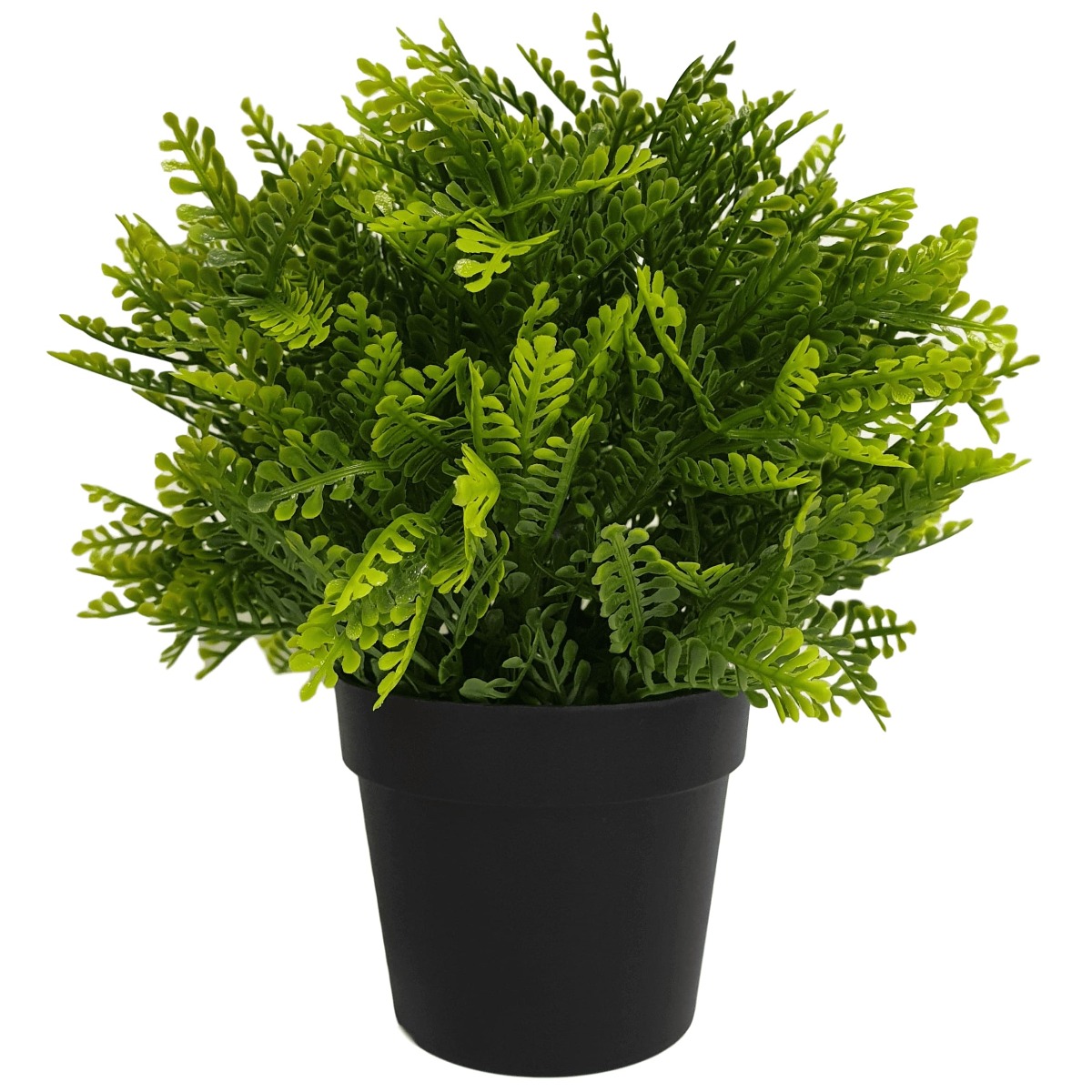 small_mimosa_artificial_plant_1_1__12 Small Potted Artificial Mimosa Fern UV Resistant 20cm - Image 1