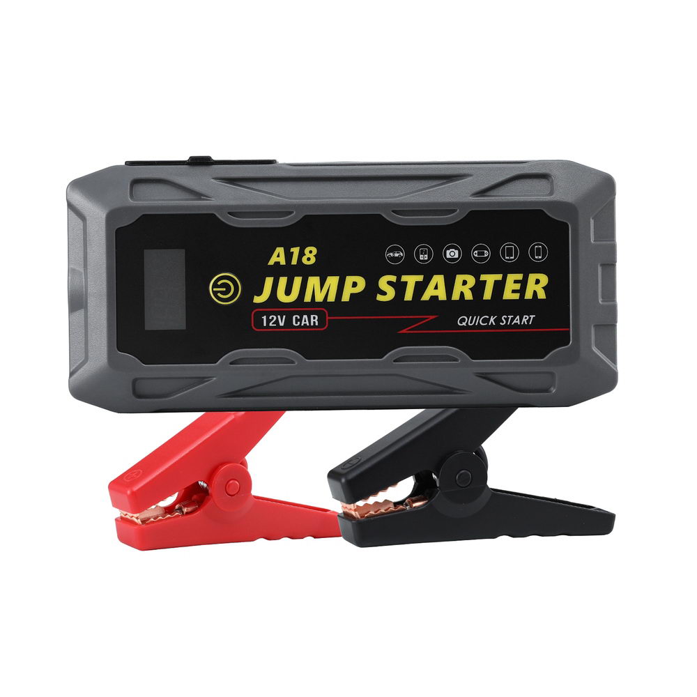 CAR-STARTER-2000-GR-202508191238-00 Giantz 2000A Portable Car Jump Starter 12V Lithium Battery Booster Pack Power Bank & Jumper Cables - Image 1