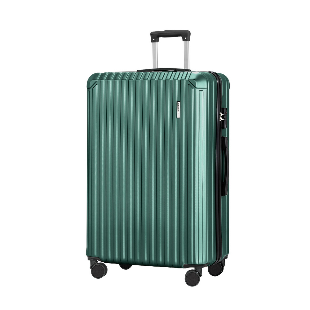LUG-ABS-VG-28-GN-202508181940-00 Wanderlite 28'' Luggage Travel Suitcase Set TSA Carry On Hard Case Green - Image 1