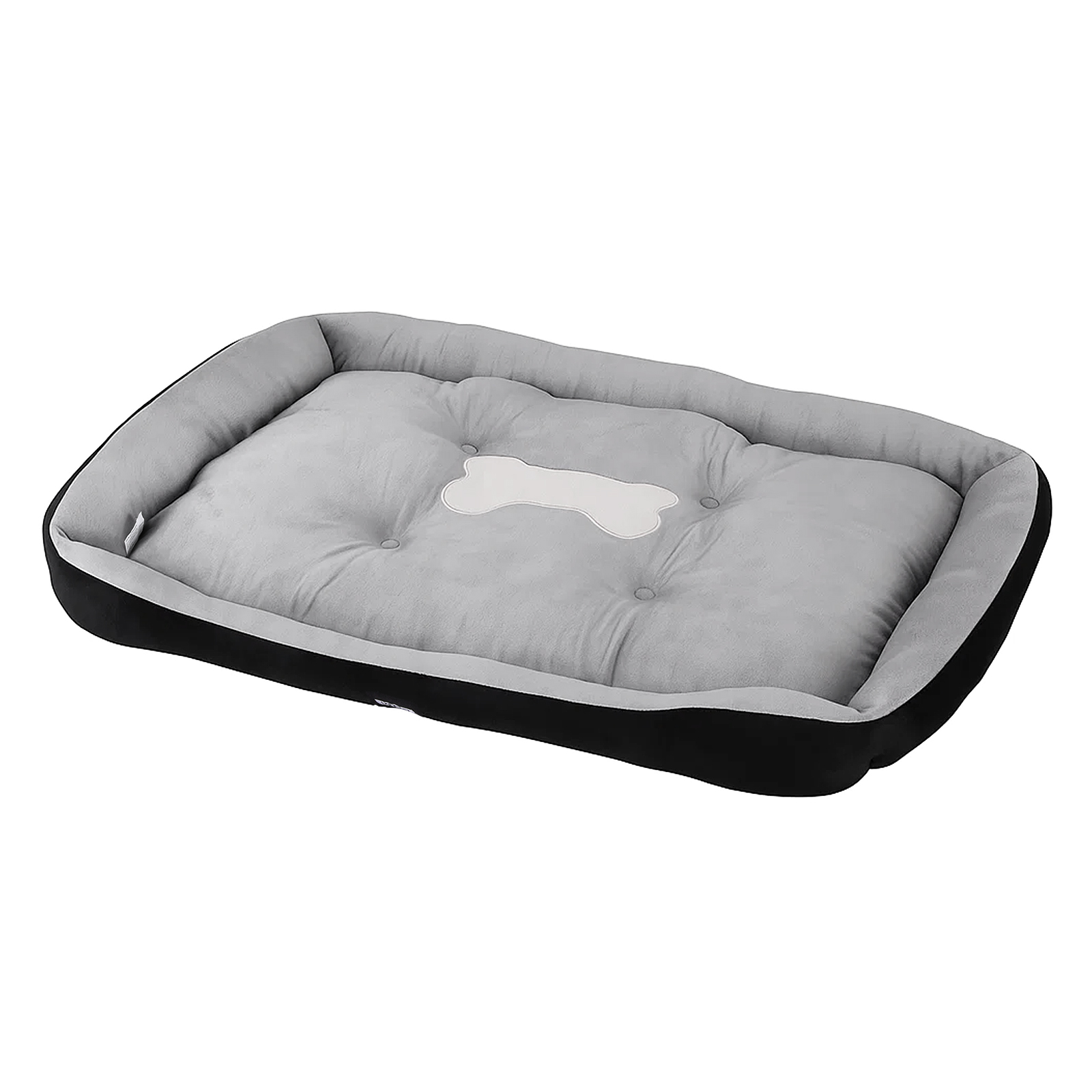PET-BED-XL120-BKGR-202509221804-00 i.Pet Pet Bed Dog Bed Soft PP Cotton Mat Sleeping Comfy Cushion Washable Extra Large - Image 1