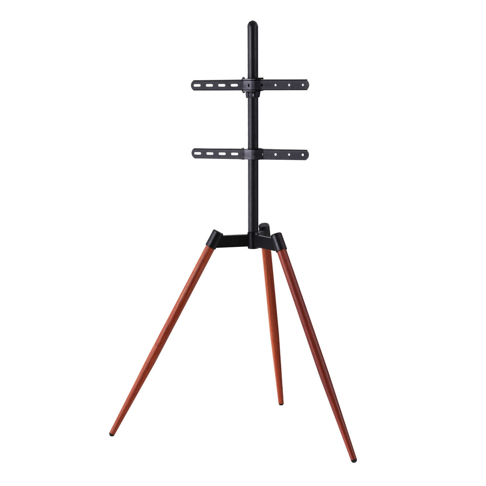 TV-MOUN-104-BK-WAL-202509031820-00 Artiss TV Stand 32-65 inch LED LCD Screen Wooden Tripod Easel Height Adjustable - Image 1